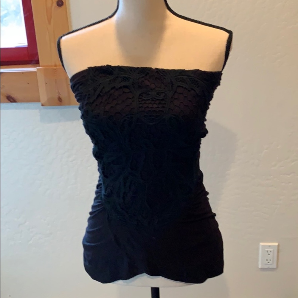 Sky sleeveless top